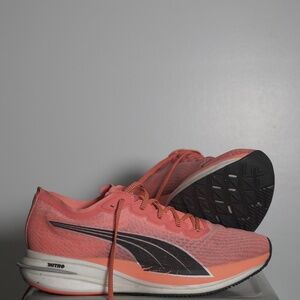 Puma Deviate Nitro Orange Size 10.5 - Good Condition